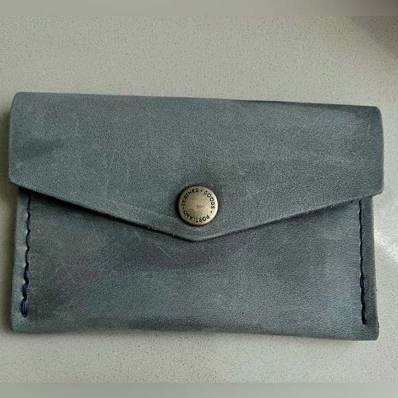 SOLD Portland Leather goods storm mini envelope wallet - Picture 1 of 3